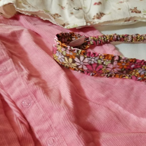 Gymboree Outlet NWT 12-18 month Pocket pal Overalls, GUC-play shirt, retail head - Picture 3 of 6